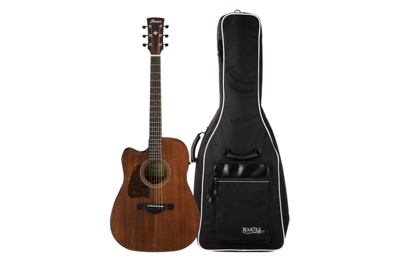Ibanez AW54LCE-OPN Guitarra Para Zurdos Open Pore Natural Set con Funda image 1