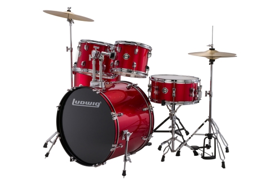 Ludwig Accent Drive Shellset Red image 1