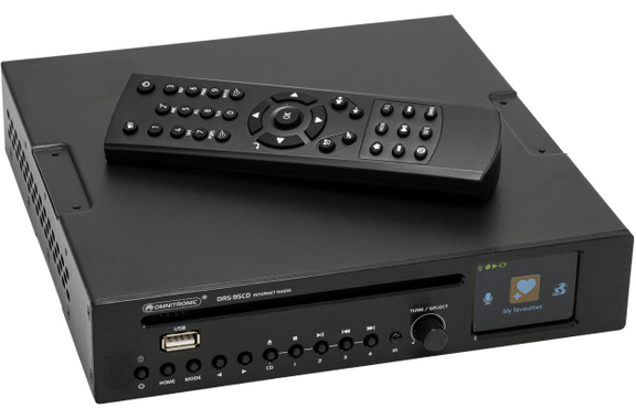 Omnitronic DRS-95CD Internetradio mit DAB+, Bluetooth und CD-Player image 1