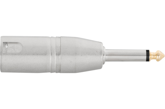 Pronomic AD-JMXM Adapter 6,3mm Mono-Klinke male / XLR male image 1