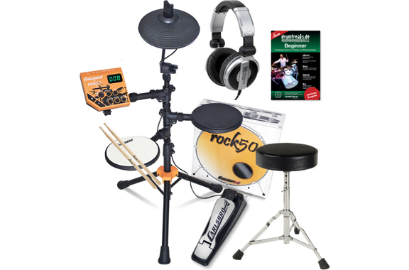 Carlsbro ROCK50 Junior E-Drum Kit Home Set image 1