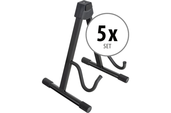 Classic Cantabile Guitar Stand GS-2009E for Electric Guitar, Electric Bass 5x Set image 1