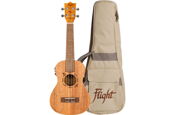 Flight DUC323 EQ Ukulélé Concert image 1