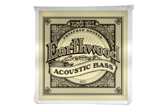 Cuerdas Earthwood Phosphor Bronze para Bajo Acústico Ernie Ball 2070 image 1