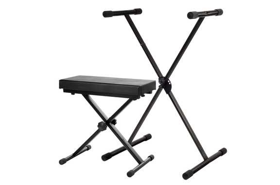 Classic Cantabile Eco Set Deluxe Soporte para Teclado + Banco para Teclado image 1