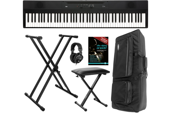 Korg Liano Set Deluxe Nero image 1