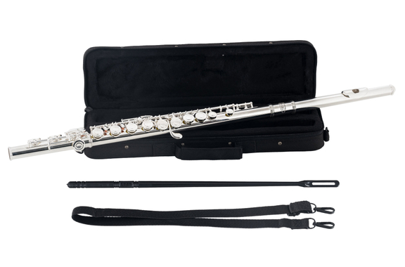 Classic Cantabile FL-200 Flûte Traversière en Maillechort image 1