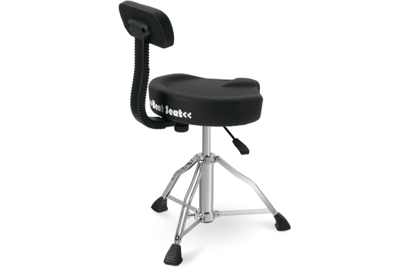 XDrum BeatSeat Drumkruk Zadel Pneumatisch met Rugleuning image 1