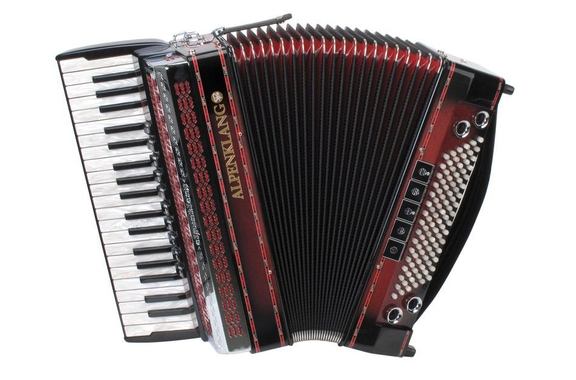 Alpenklang Pro Accordéon IV 96 MHR Shadow Red image 1