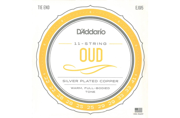 D'Addario EJ95 Corde per Oud image 1