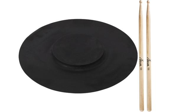 Kirstein 14" Practice Pad for Snare with Riser Set image 1