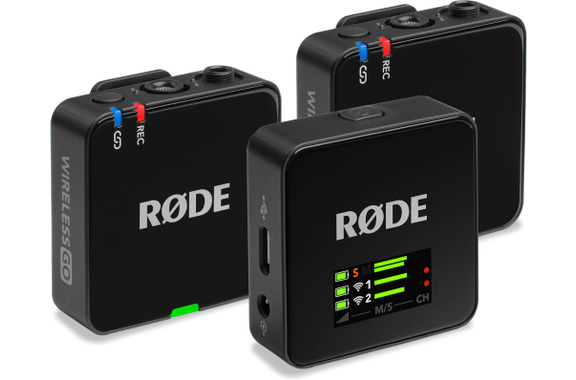 Rode Wireless GO (Gen 3) Black image 1