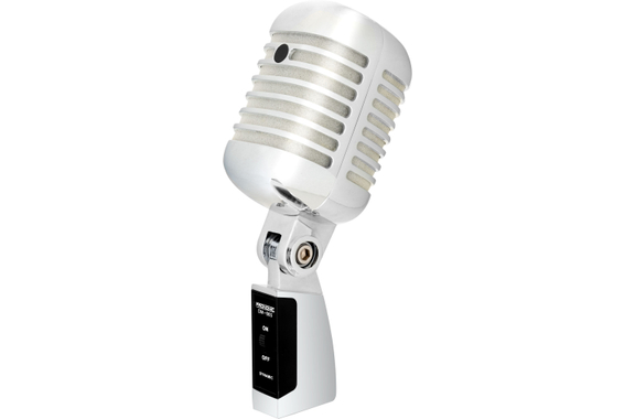 Pronomic DM-66S Elvis Microphone Dynamique Argent/Blanc image 1