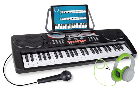 McGrey BK-4910BK Teclado con Micrófono y Set de Auriculares Infantiles image 1
