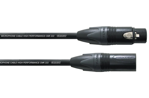 Cordial CPM 2,5 FM Microfoonkabel 2,5 m Zwart image 1