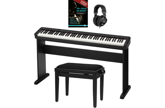 Casio CDP-S110 BK E-Piano Noir Set Deluxe image 1