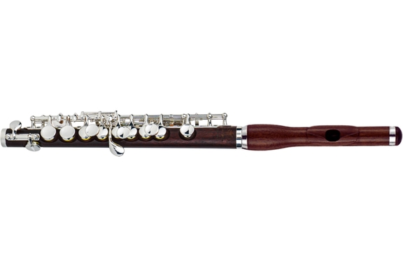 Di Zhao Piccolo Flute P301 Rosewood Lip Plate image 1