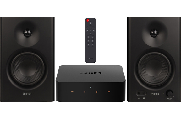 WiiM Pro / Edifier MR4 Set Stereo Streaming image 1