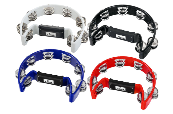 Set de 4 Panderetas de Mano XDrum TM-1 Multicolor image 1