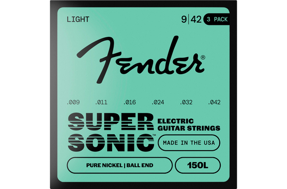 Fender 150L Vintage Nickel 3x Set image 1