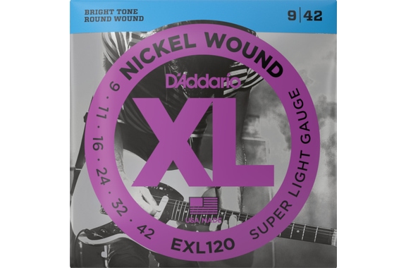 D'Addario EXL120 Super Light image 1