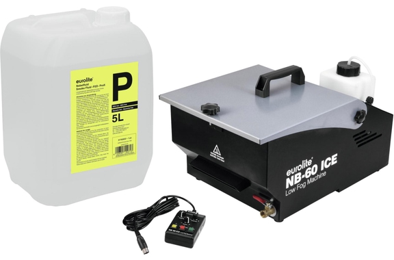 Eurolite NB-60 ICE Bodennevelaar Set met 5l Fluid image 1