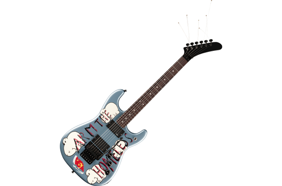 Fender Tom Morello "Arm The Homeless" Chitarra Ice Metallic image 1