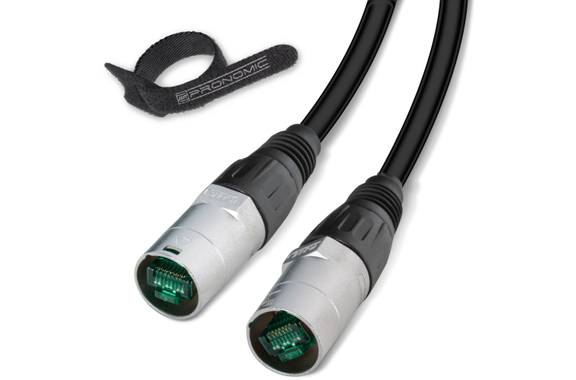 Pronomic ECM-20 BK CAT5e netwerkkabel 20m image 1