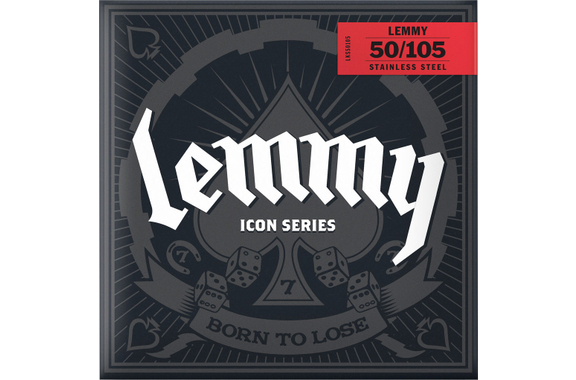 Dunlop Lemmy Kilmister Stainless Steel 050/105 image 1