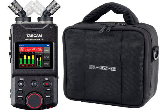 Set Tascam Portacapture X6 con Bolsa image 1
