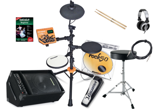 Carlsbro ROCK50 Junior E-Drum Kit Amp Set 2 image 1