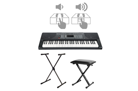 FunKey 61 Edition Touch noir Set incl. support clavier + banc image 1