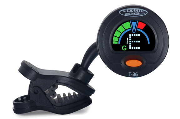 Classic Cantabile T-36 Mini-Multi-Color Clip Tuner image 1