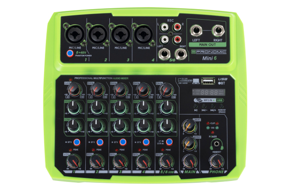 Pronomic Mini6 6-Kanal USB-Mischpult  - Retoure (Zustand: sehr gut) image 1