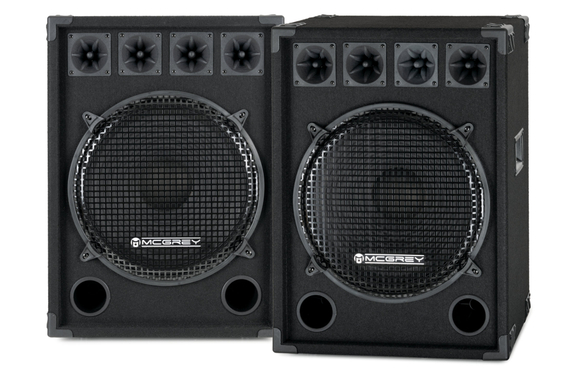 McGrey DJ-1522 Caja de Fiesta/DJ Pareja 2x 800W image 1