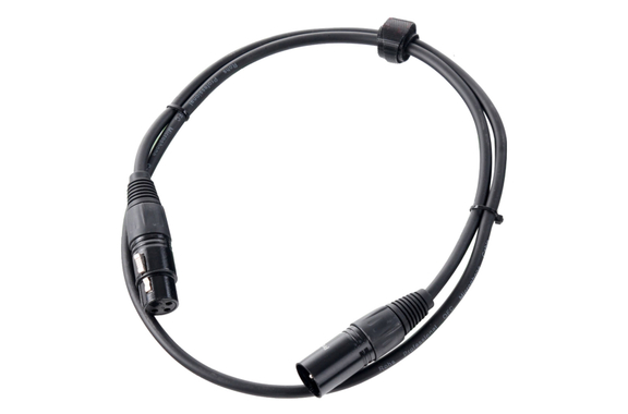 Pronomic Stage XFXM-1 Câble Micro XLR 1 m Noir image 1
