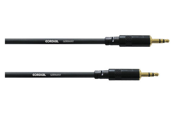 Cordial CFS 3 WW Stereo Jack Kabel 3 m Zwart image 1