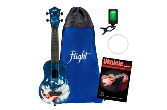Flight UTS-42 Kumiho Ultra Travel Ukulele Set image 1