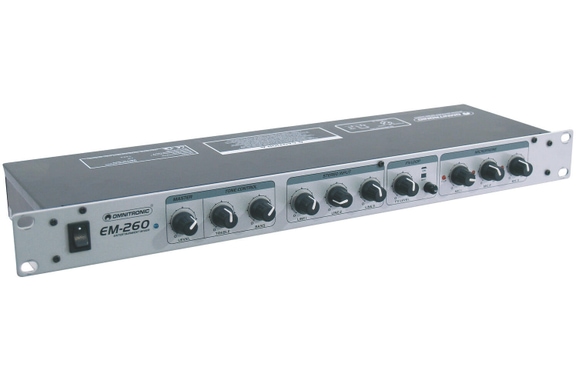 Omnitronic EM-260 Entertainment Mixer image 1