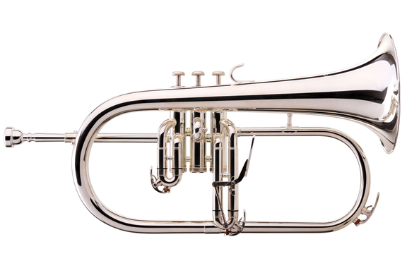 Classic Cantabile FL-26S bugelhoorn verzilverd image 1