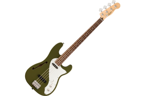 Squier Paranormal Precision Bass Thinline SJ Olive image 1