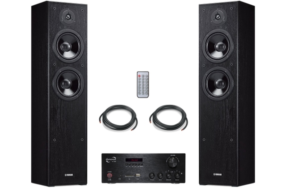 Yamaha F51 / Dynavox VT-80 Stereo-installatie met Bluetooth Set image 1