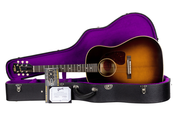 Gibson 1942 Banner J-45 Vintage Sunburst image 1