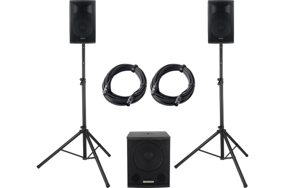 Pronomic Powerstage Economy 1510 2.1 Actief PA-systeem 500 Watt image 1