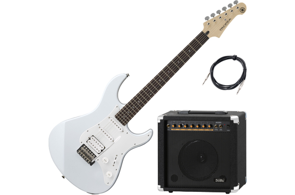 Yamaha Pacifica 012 VW White E-Gitarre AK20GR Set image 1
