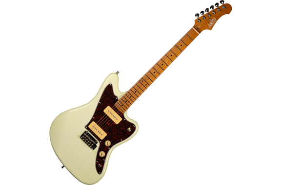 Jet Guitars JJ-300 P90 Olympic White image 1