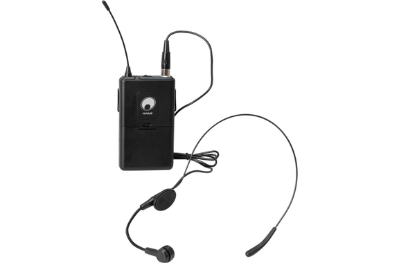 Omnitronic WAMS-12 Taschensender inkl. Kopfbügelmikrofon 863MHz image 1