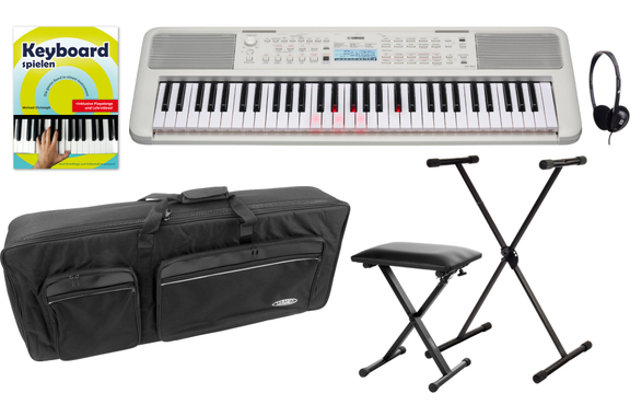 Yamaha EZ-310 Keyboard Met Verlichte Toetsen Deluxe Set image 1
