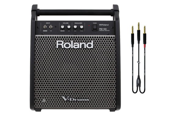 Ensemble Moniteur Batterie Personnel Roland PM-100 incl. Câble image 1