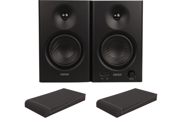 Edifier MR4 2.0 Studiomonitore Black ISO Set image 1